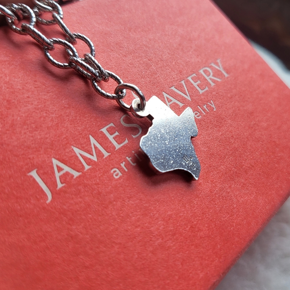 James Avery Retired 'Texas ' Solid Sterling Silver Charm ✨️ (CHARM ONLY) - Picture 3 of 5